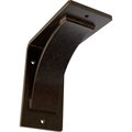 Ekena Millwork Morris Steel Bracket, Antiqued Bronze 3"W x 6"D x 6"H BKTM03X06X06MOABZ